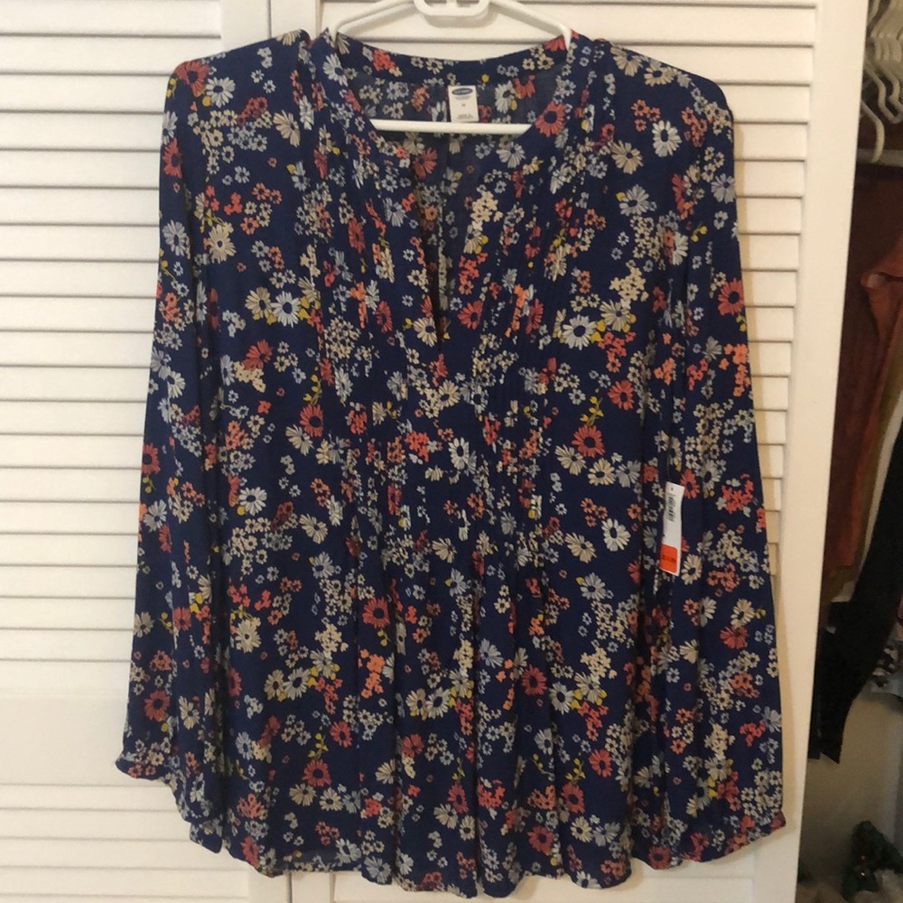 Old Navy floral blouse